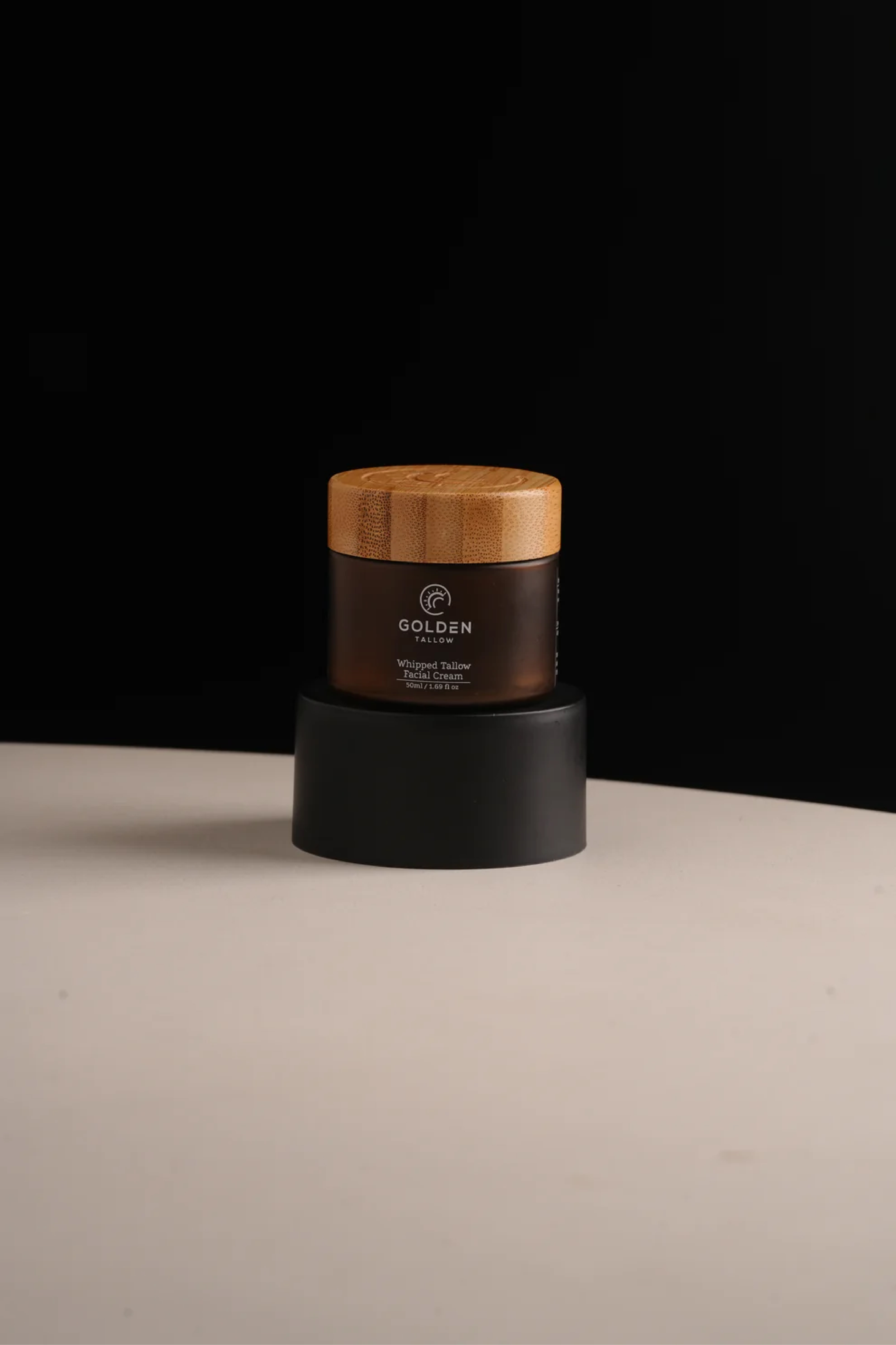Golden Tallow jar brand identity application